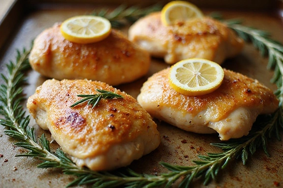 Pollo al Limone con Rosmarino